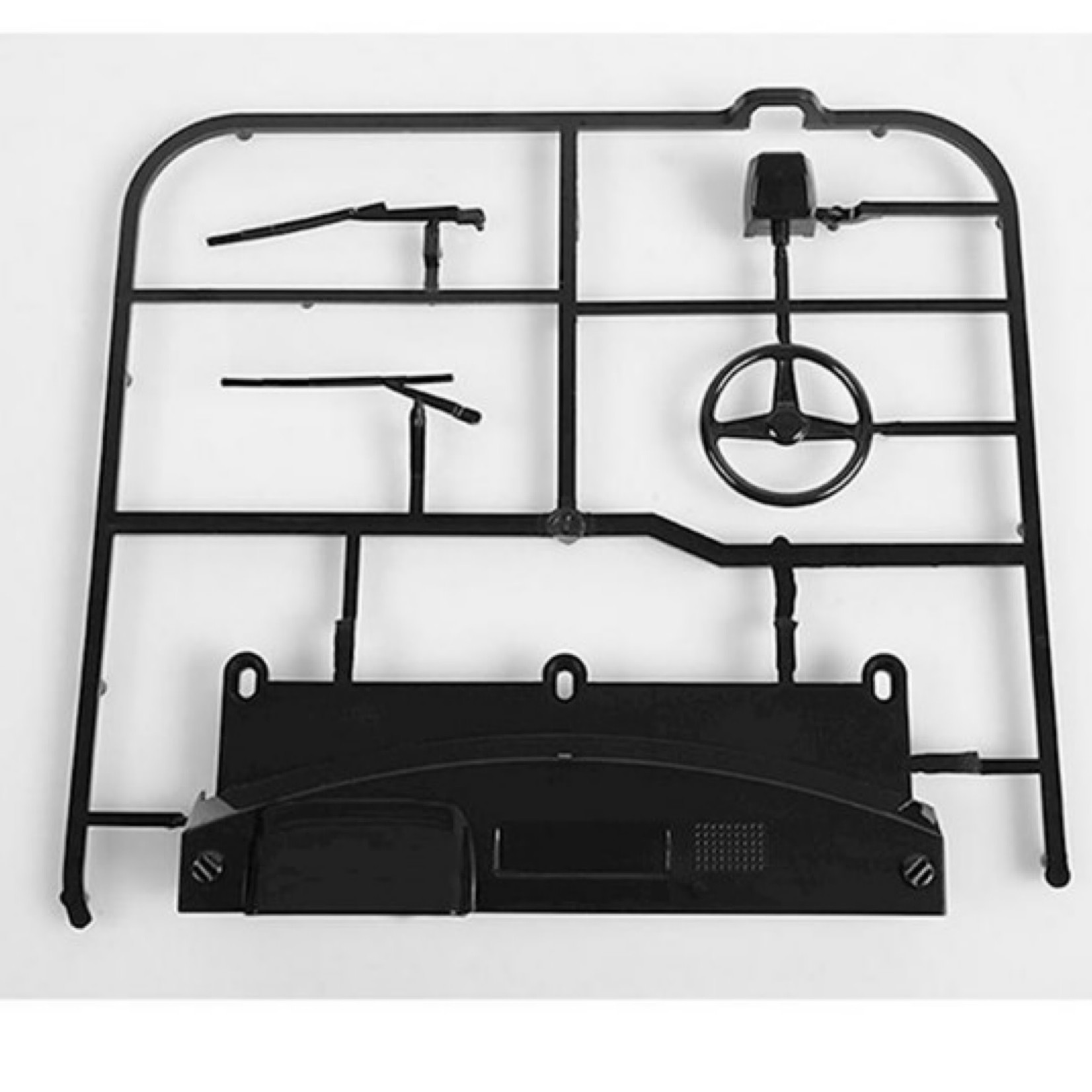 RC4WD #Z-B0080 RC4WD Mojave II Dash & Wiper Parts Tree (Black)