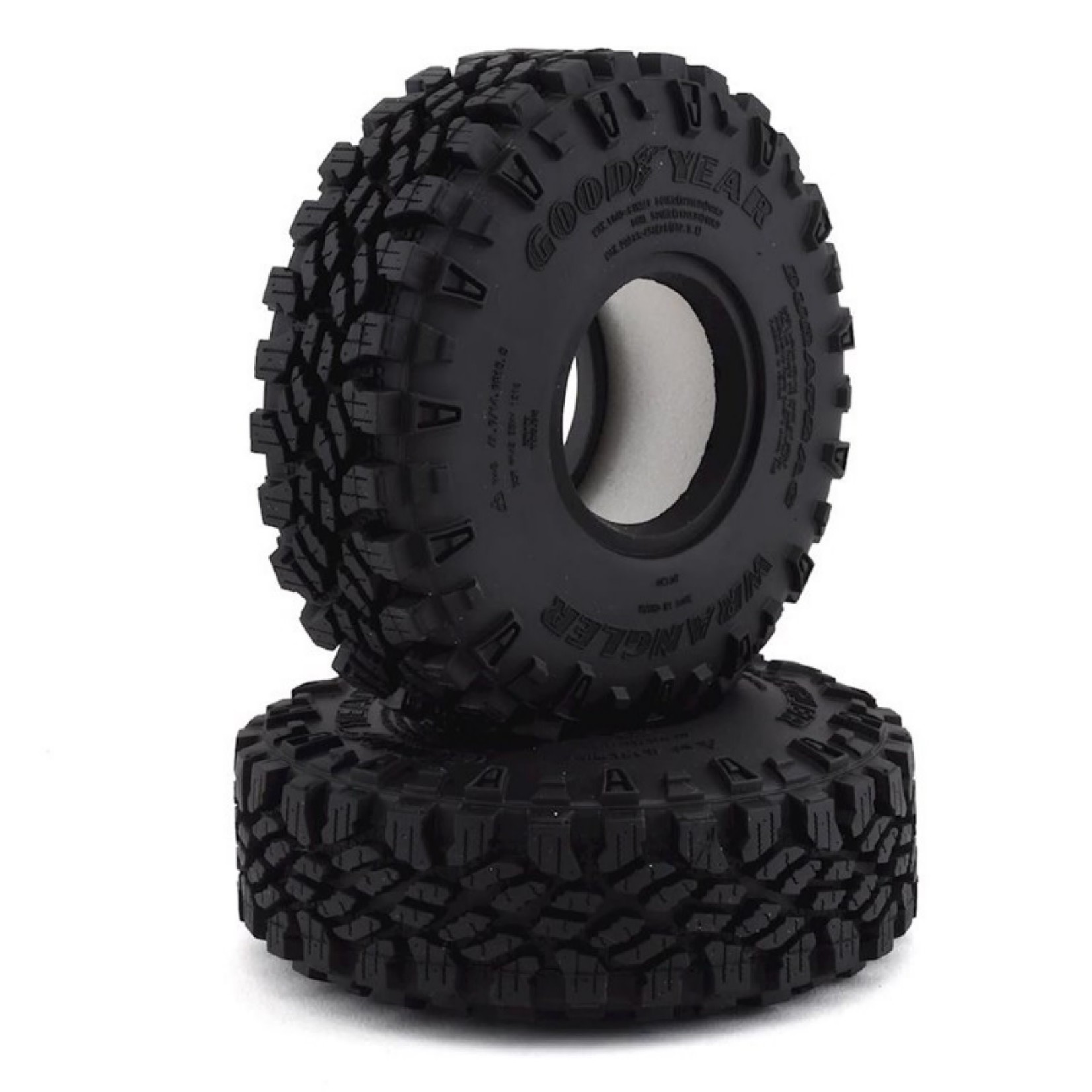 RC4WD RC4WD Goodyear Wrangler Duratrac 1.55" Scale Rock Crawler Tires (2) (X2S3) #Z-T0177