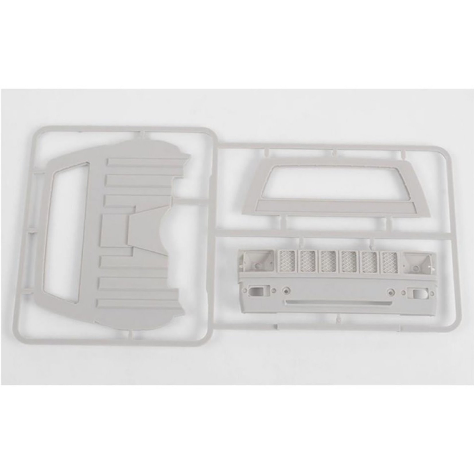 RC4WD RC4WD Mojave II Cab Back Panels & Grill Parts Tree (Primer Gray) #Z-B0074