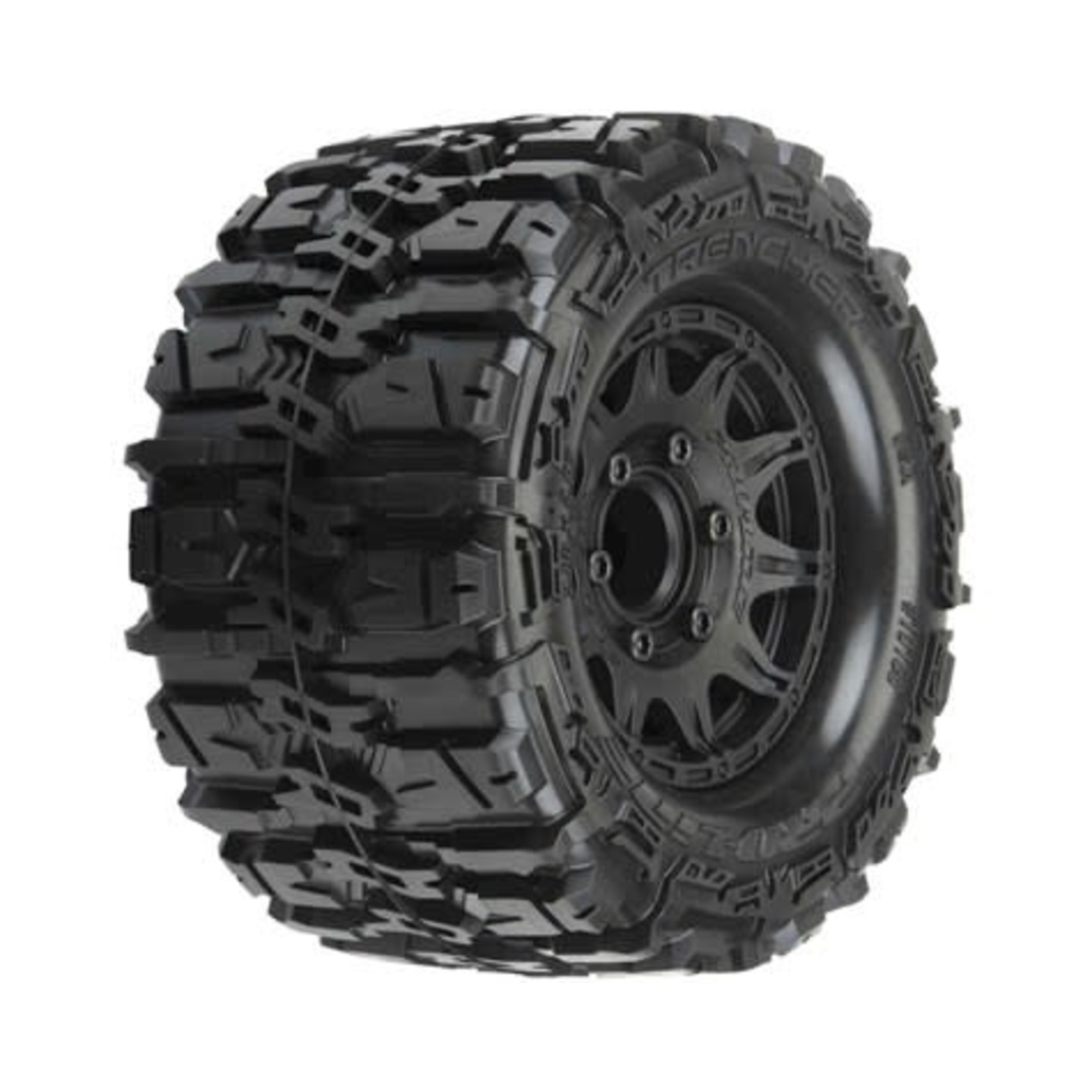 Pro-Line Pro-Line Trencher HP Belted 2.8" Pre-Mounted Truck Tires (M2) (2) (Black) #10168-10