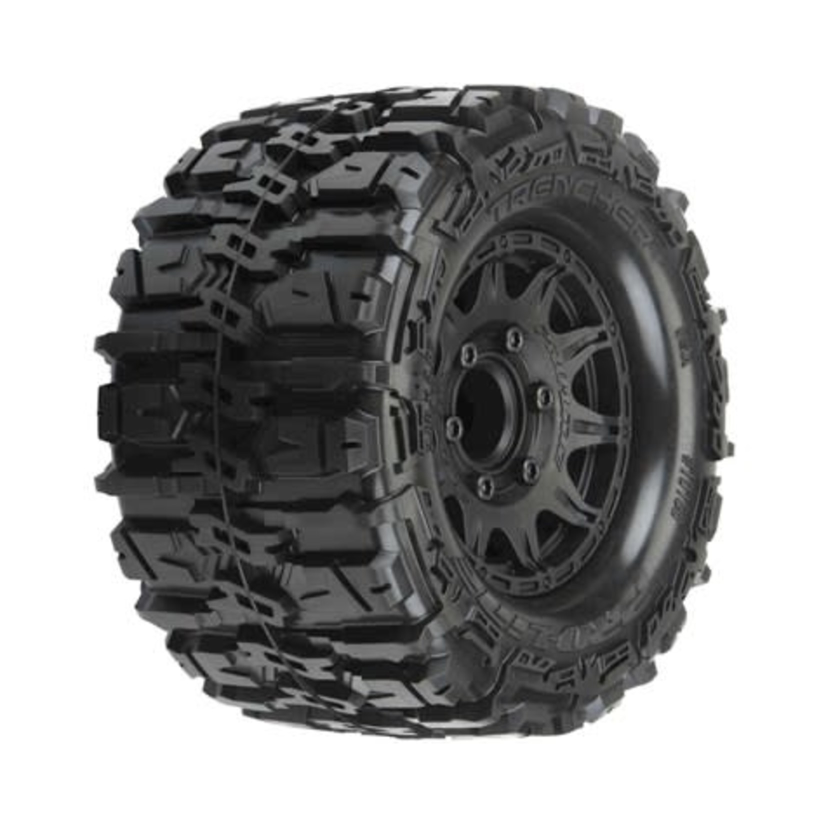 Pro-Line #PRO1016810  Pro-Line Trencher HP Belted 2.8" Pre-Mounted Truck Tires (M2) (2) (Black)