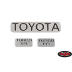 RC4WD #Z-S2040  RC4WD 1987 Toyota Xtra Cab Metal Emblems