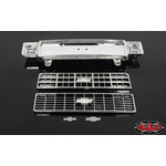 RC4WD RC4WD Chevrolet Blazer/K10 Chrome Front Grille w/Optional Inserts #Z-B0124