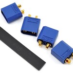 ProTek RC #PTK-5038 ProTek RC 4.5mm "TruCurrent" XT90 Polarized Device Connectors (4 Male)