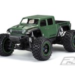Pro-Line Pro-Line Jeep Gladiator Rubicon Pre-Cut Monster Truck Body (Clear) (X-Maxx) #3533-17