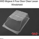 RC4WD RC4WD MOJAVE II FOUR DOOR CLEAR LEXAN WINDSHIELD #Z-B0121