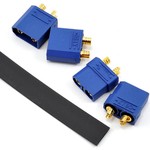 ProTek RC ProTek RC 4.5mm "TruCurrent" XT90 Polarized Connectors (2 Male/2 Female)  #PTK-5039