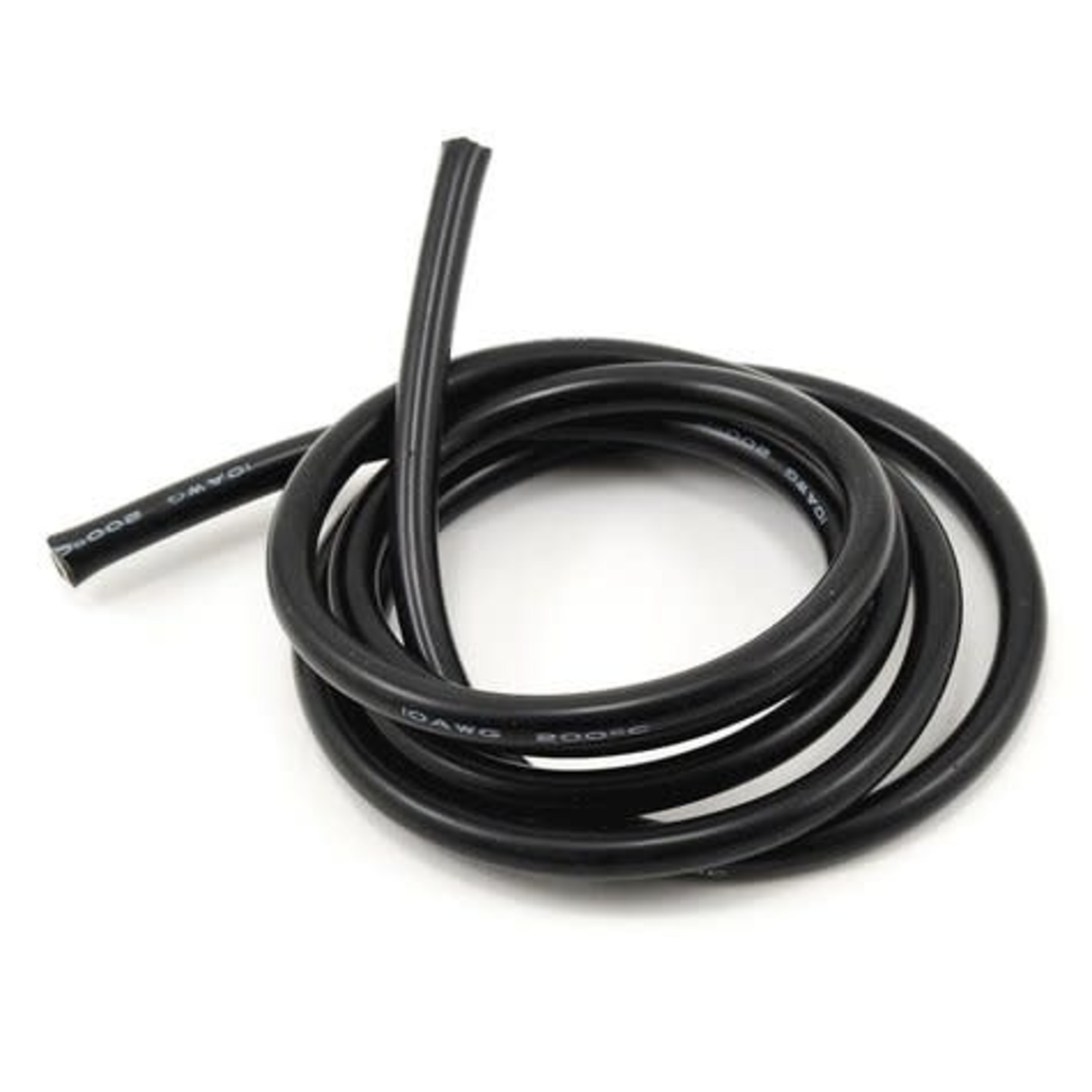 ProTek RC #PTK-5611 ProTek RC 10awg Black Silicone Hookup Wire (1 Meter)