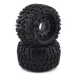 Pro-Line Pro-Line Trencher 2.8" Tires w/Raid 6x30 Wheels (2) (M2) (Black) w/Removable Hex #PRO117010