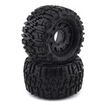 Pro-Line #PRO117010  Pro-Line Trencher 2.8" Tires w/Raid 6x30 Wheels (2) (M2) (Black) w/Removable Hex