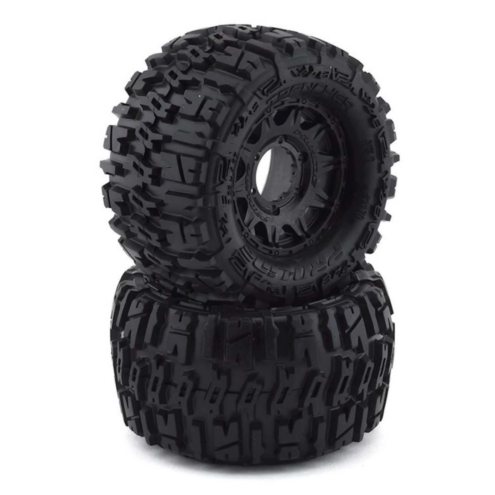 Pro-Line Pro-Line Trencher 2.8" Tires w/Raid 6x30 Wheels (2) (M2) (Black) w/Removable Hex #1170-10