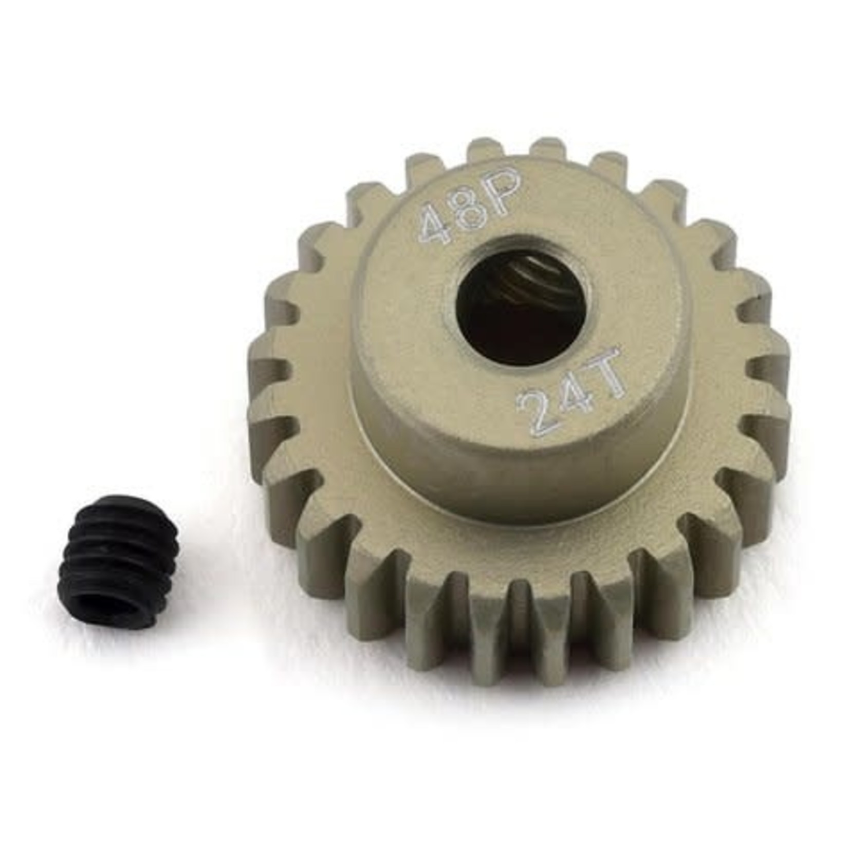 ProTek RC #PTK-8611 ProTek RC 48P Lightweight Hard Anodized Aluminum Pinion Gear (3.17mm Bore) (24T)