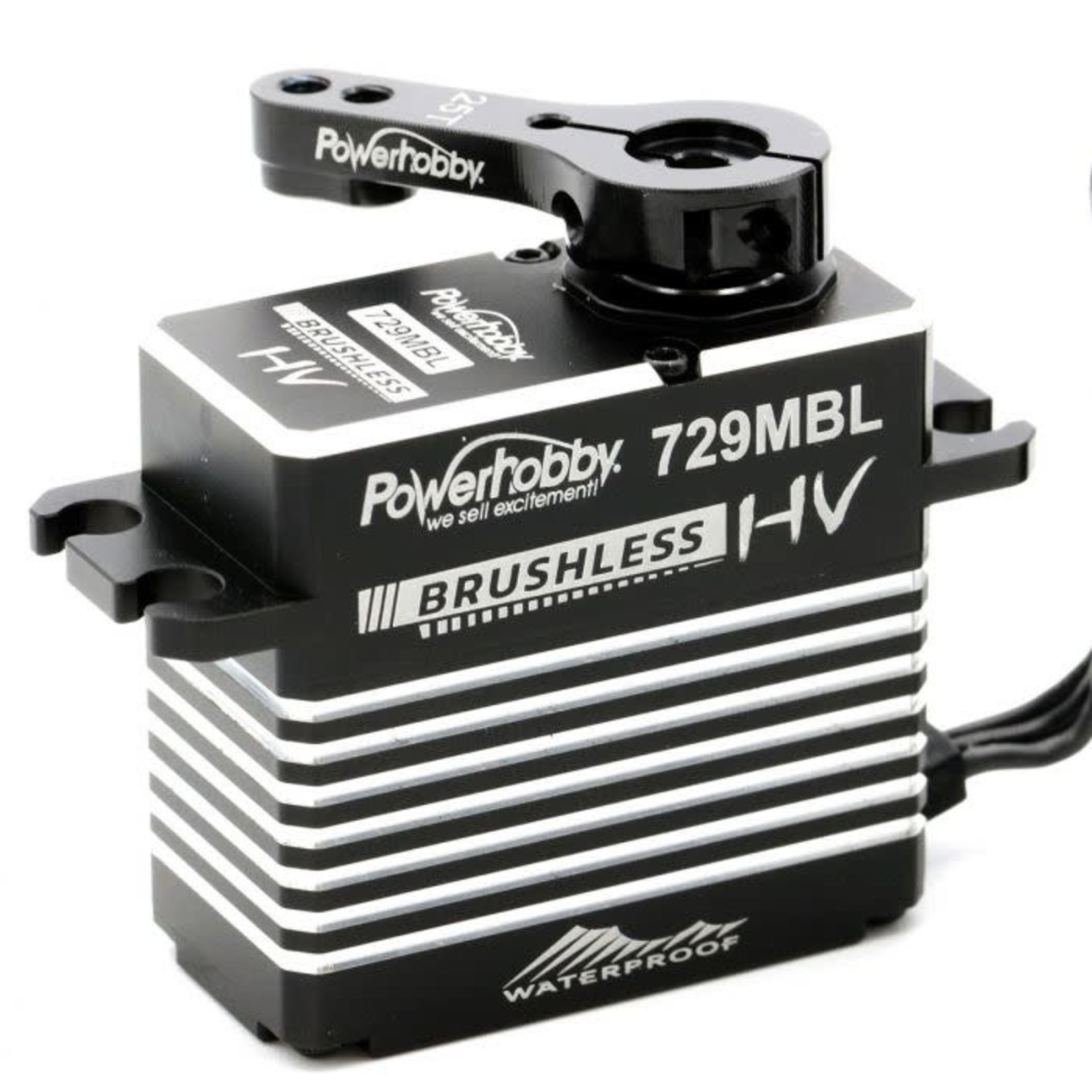 Power Hobby Power Hobby 729MBL HV Waterproof Brushless Steel Gear Servo Aluminum Case #PH729MBL