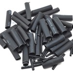 ProTek RC #PTK-5453 ProTek RC 1.5, 5, 6 & 8mm Shrink Tubing Assortment Pack (Black) (20) (1" Length)
