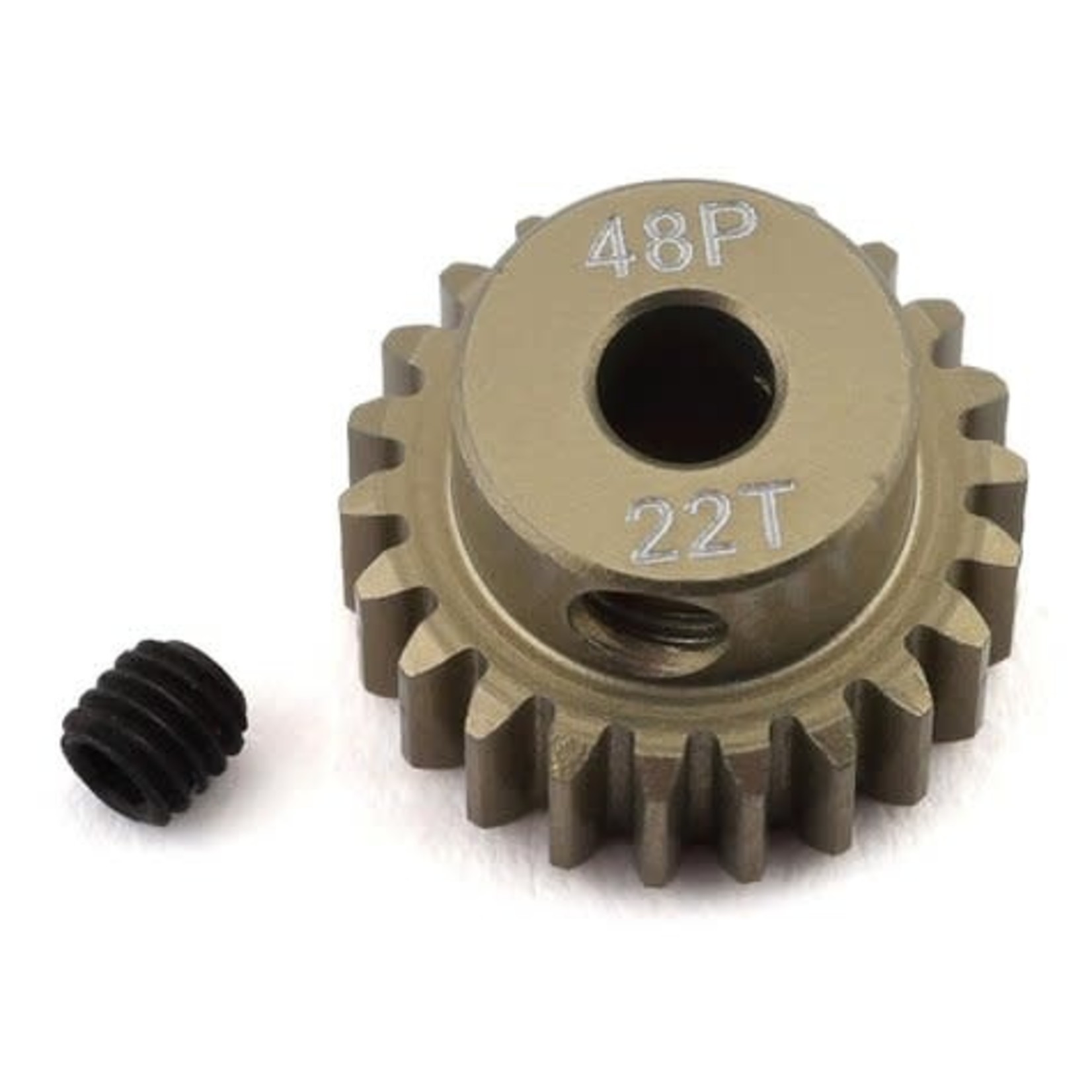 ProTek RC #PTK-8609 ProTek RC 48P Lightweight Hard Anodized Aluminum Pinion Gear (3.17mm Bore) (22T)