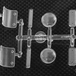 RC4WD #Z-B0096 RC4WD Chevrolet Blazer Lenses Parts Tree (Clear)