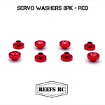 Reefs RC Reefs RC - Servo Washers 8pk - Red REEFS53