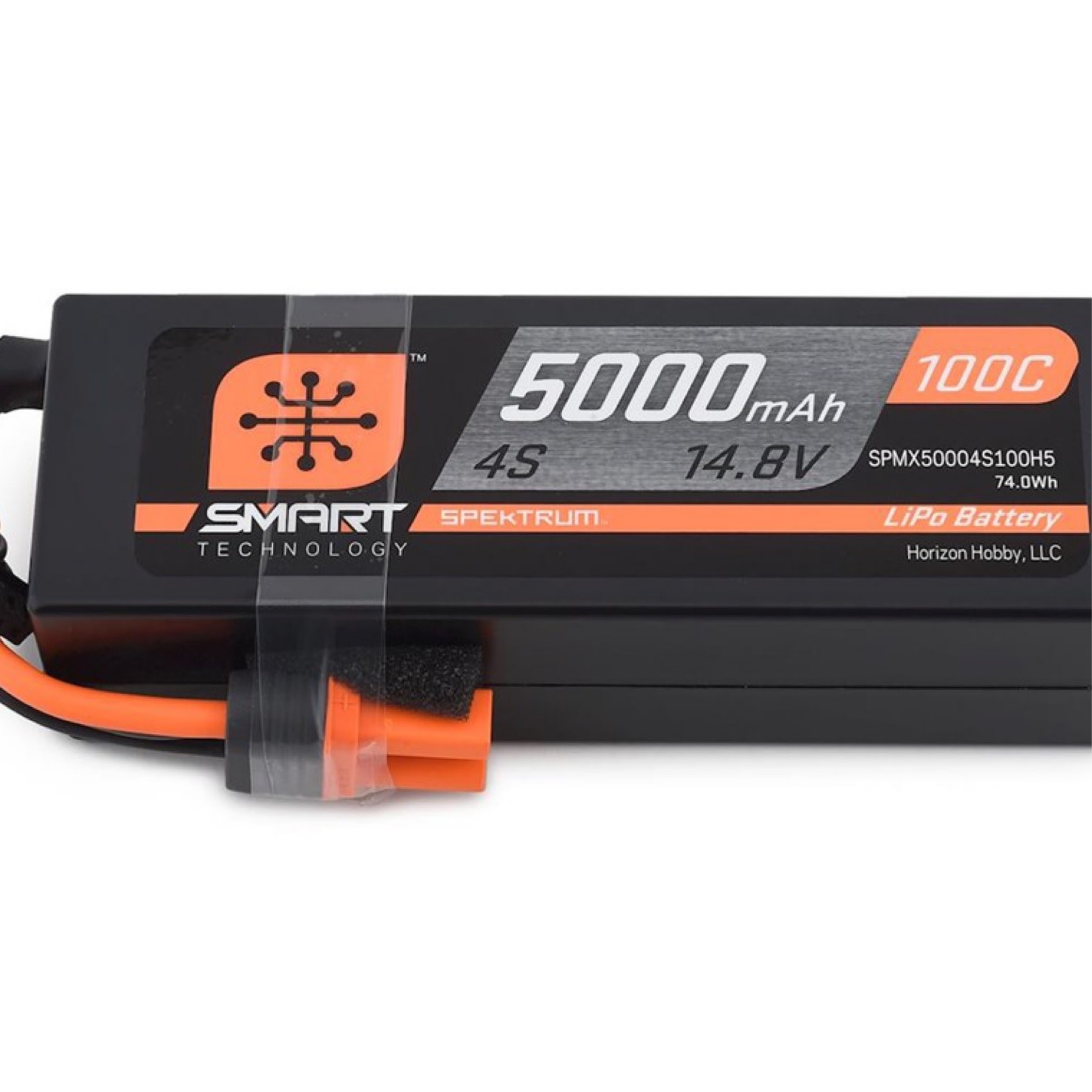 Spektrum Spektrum RC 4S Smart LiPo Hard Case 100C Battery Pack w/IC5 Connector (14.8V/5000mAh) #SPMX50004S100H5