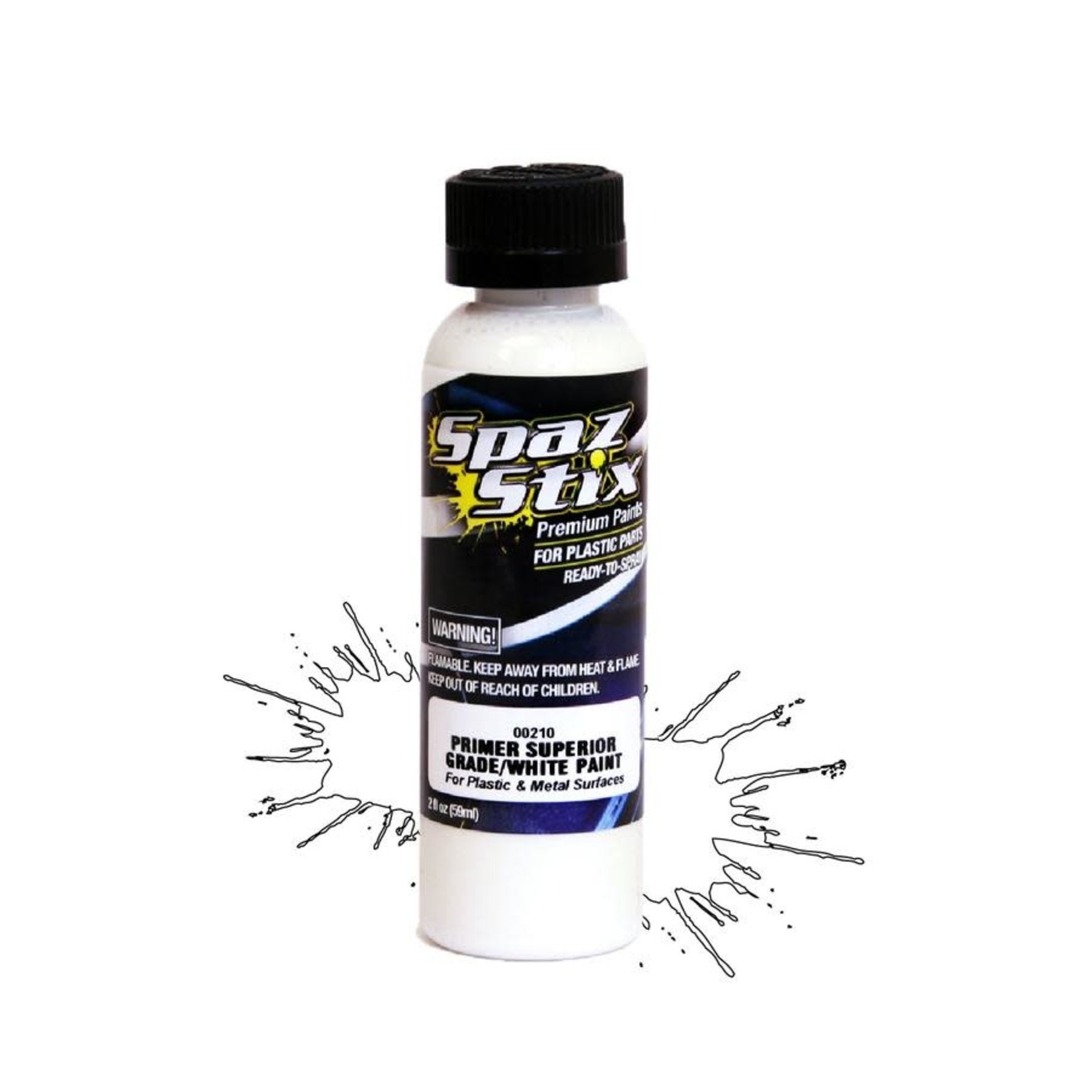 Spaz Stix Spaz Stix High Quality Sandable Primer, Airbrush Ready