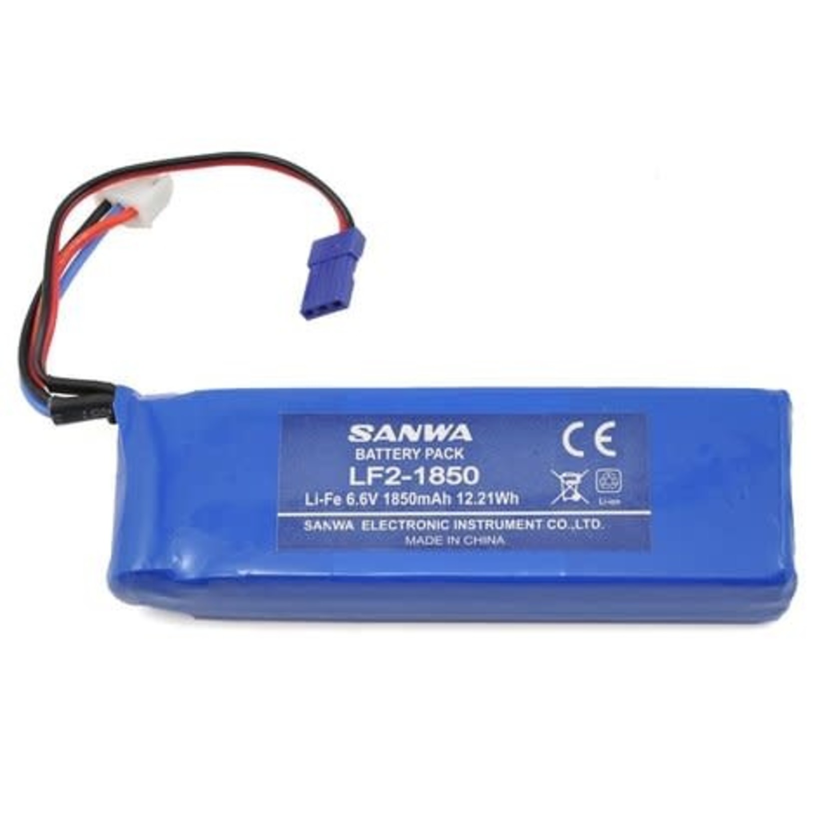 Sanwa Sanwa/Airtronics LF2-1850 2S LiFe Transmitter Battery (6.6V/1850mAh) (MT4, M12) #107A10951A