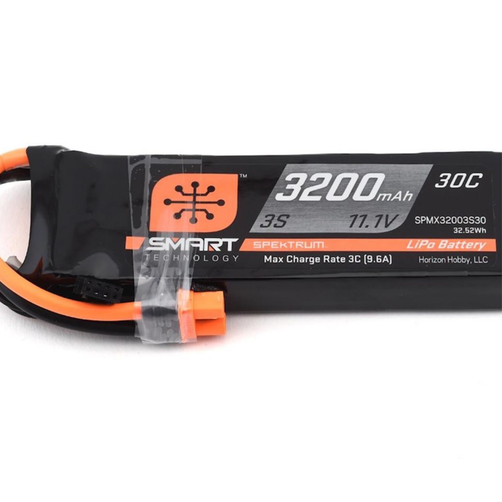 Spektrum Spektrum RC 3S Smart LiPo Battery Pack w/IC3 Connector (11.1V/3200mAh) #SPMX32003S30