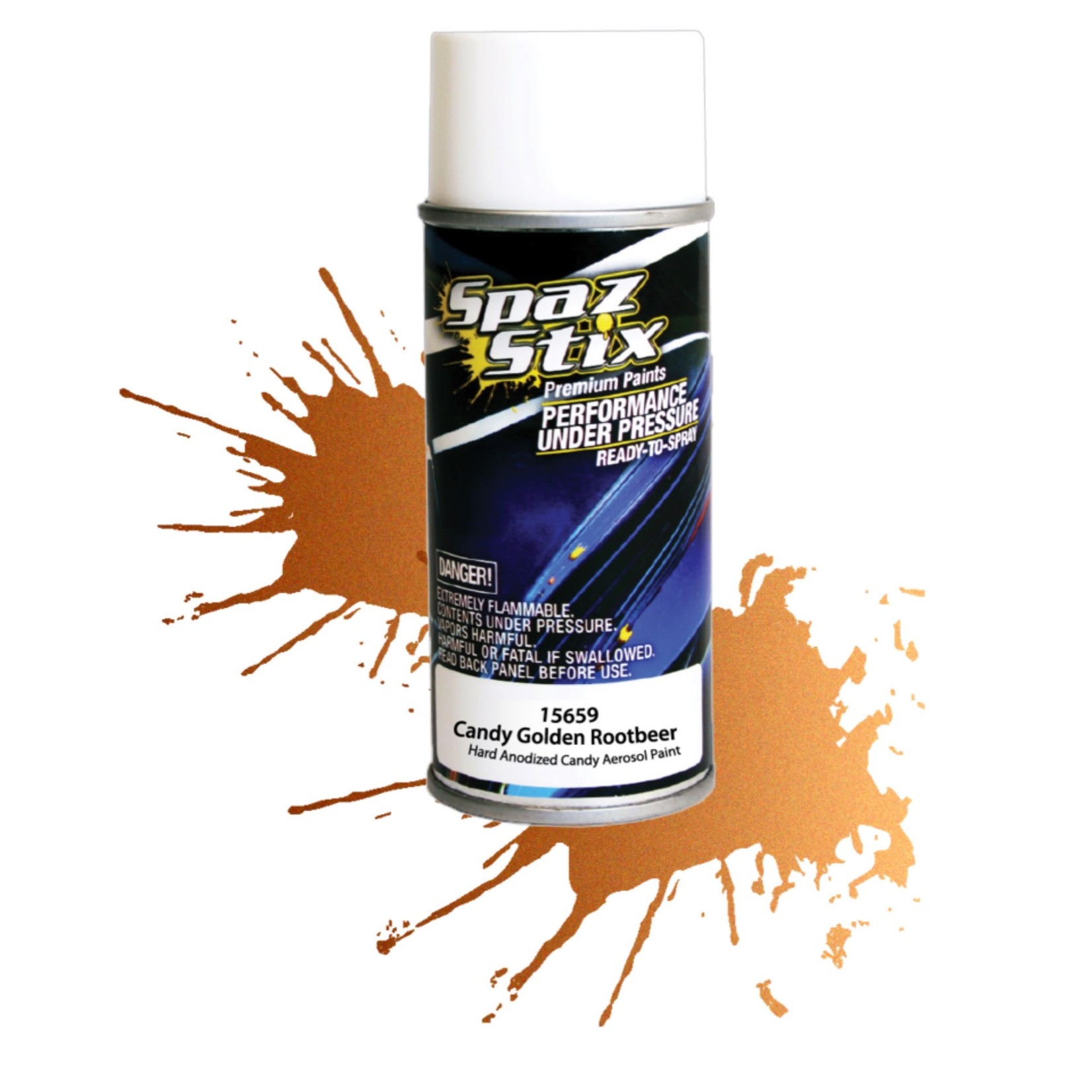 Spaz Stix #15659 Spaz Stix "Golden Candy Rootbeer" Spray Paint (3.5oz)