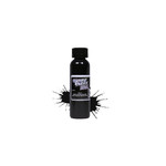 Spaz Stix Spaz Stix - High Gloss Black/Backer, Airbrush Ready Paint, 2oz Bottle #00110