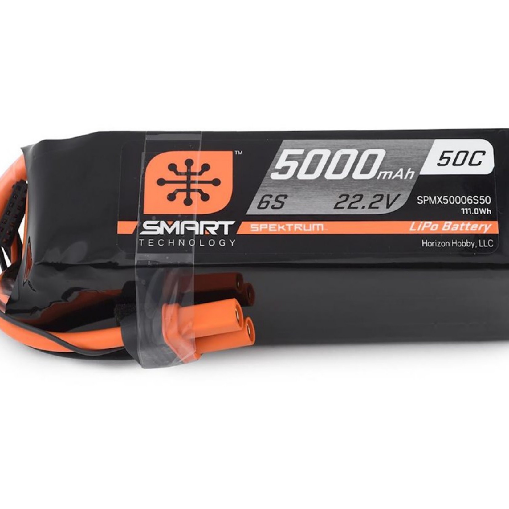 Spektrum Spektrum RC 6S Smart 50C LiPo Battery Pack w/IC5 Connector (22.2V/5000mAh) #SPMX50006S50