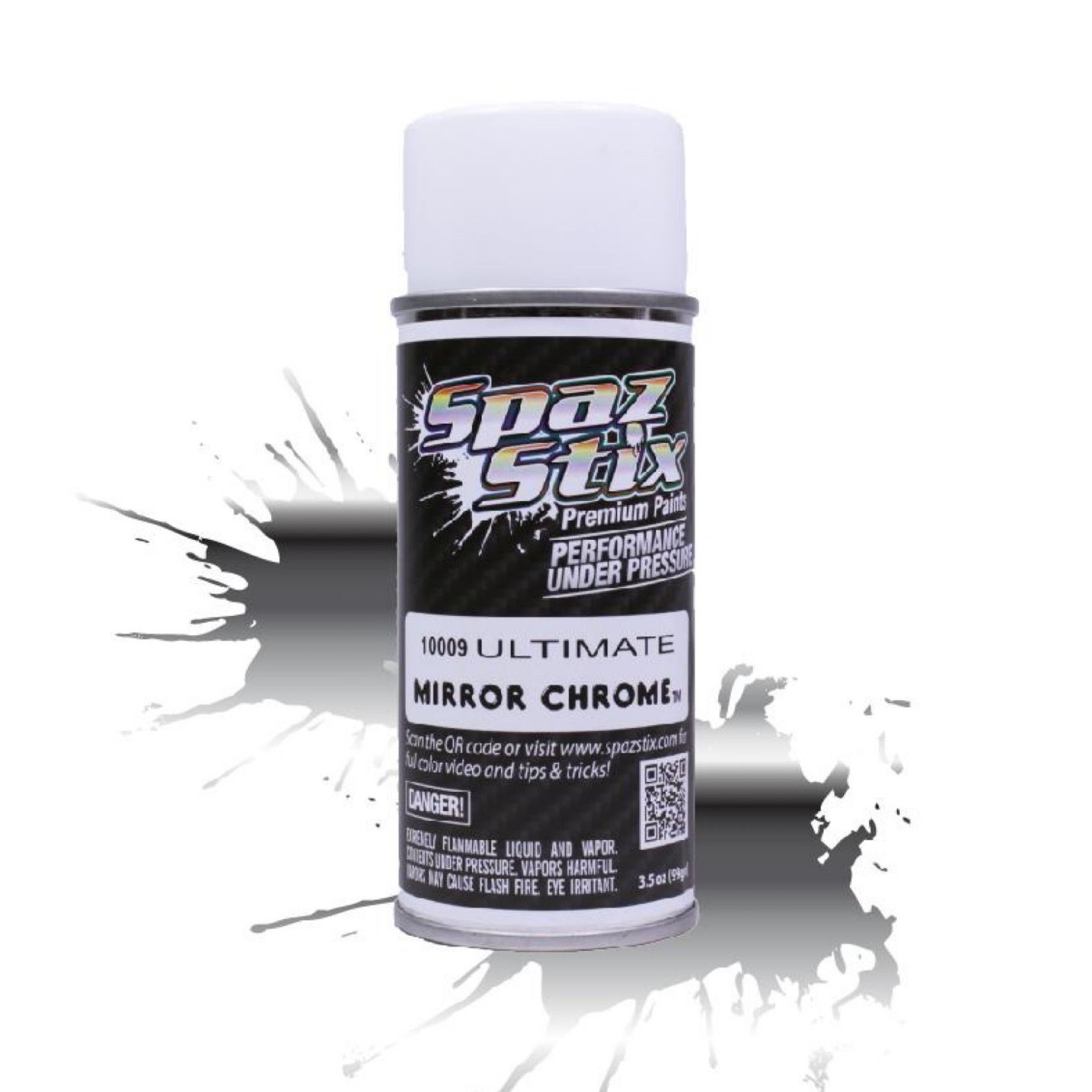 Spaz Stix #10009 Spaz Stix "Mirror" Chrome Spray Paint (3.5oz)