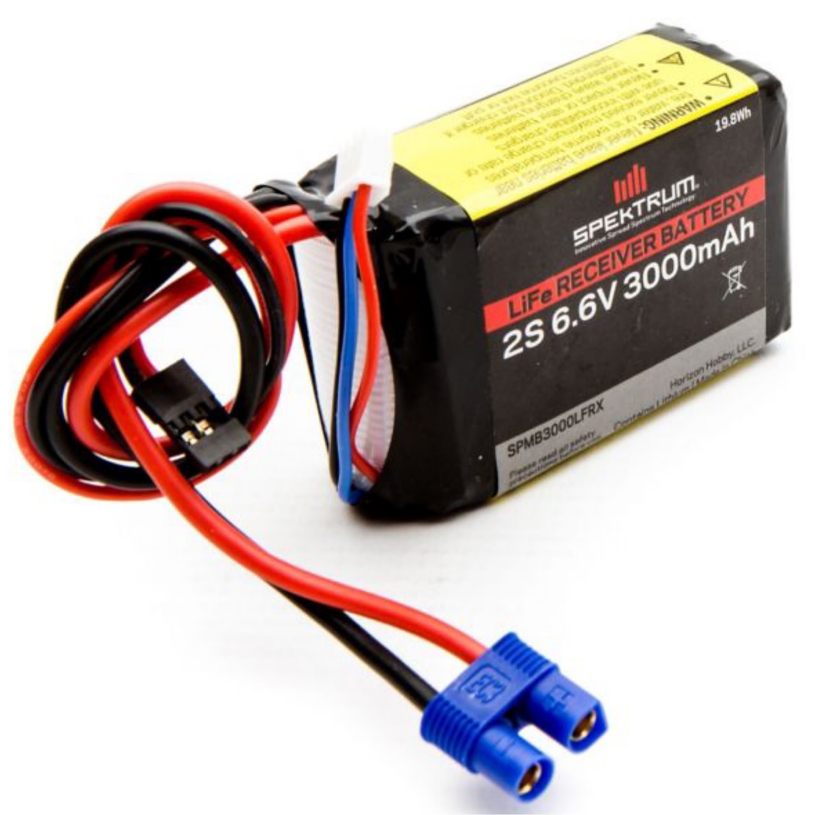 Spektrum Spektrum RC LiFe Receiver Battery Pack (6.6V/3000mAh) #SPMB3000LFRX