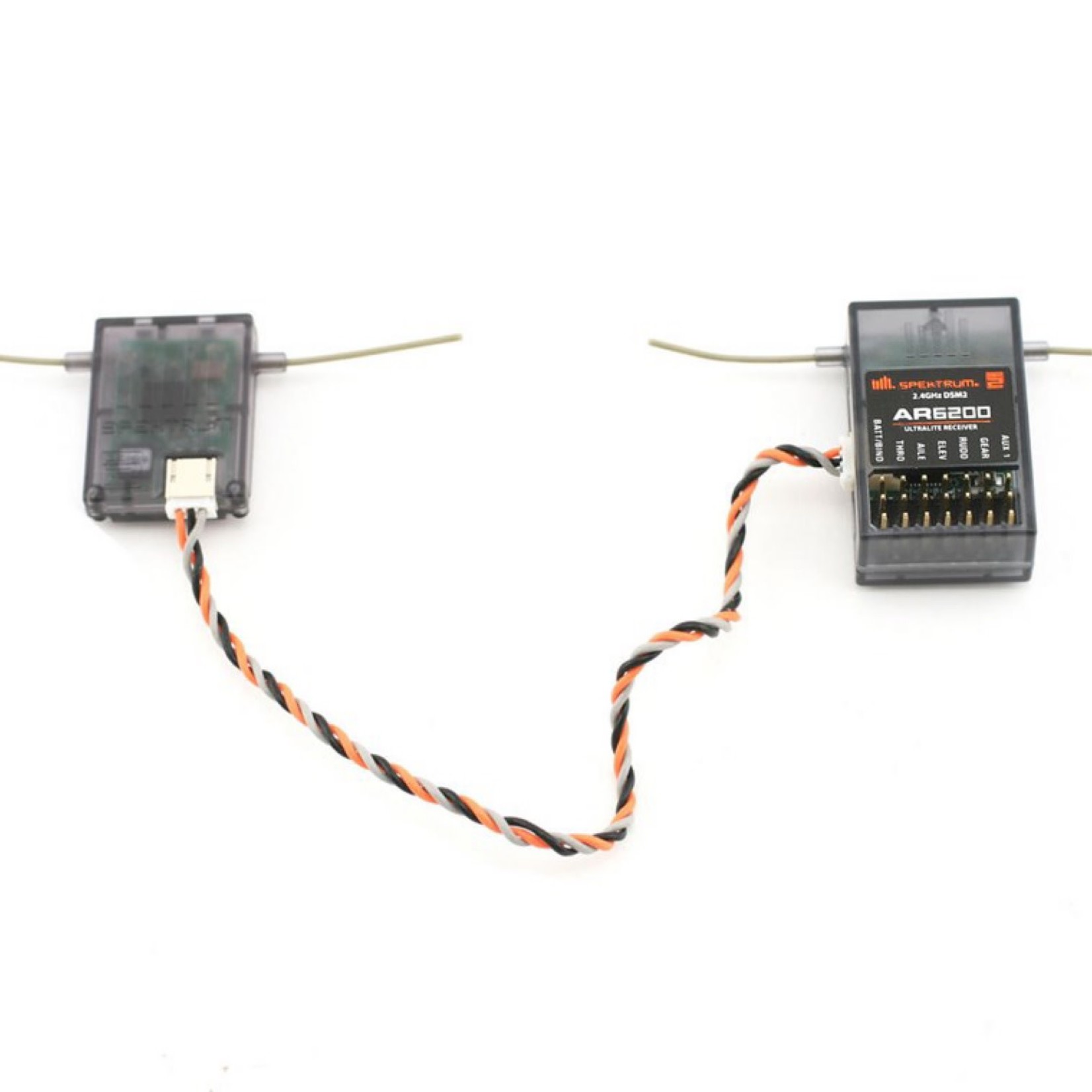 Spektrum #SPMAR6200 Spektrum RC AR6200 DSM2 Ultralite 6-Channel Receiver