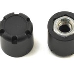 SSD RC #SSD00178 SSD RC Scale Rear Hubs (Black) (2)