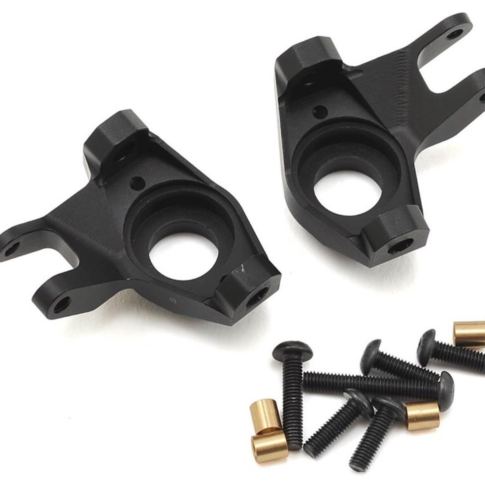 SSD RC #SSD00144 SSD RC SCX10 II Pro Aluminum Knuckles (Black)