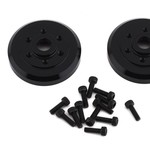 SSD RC #SSD00279 SSD RC Brass Wheel Hubs (Black) (2)