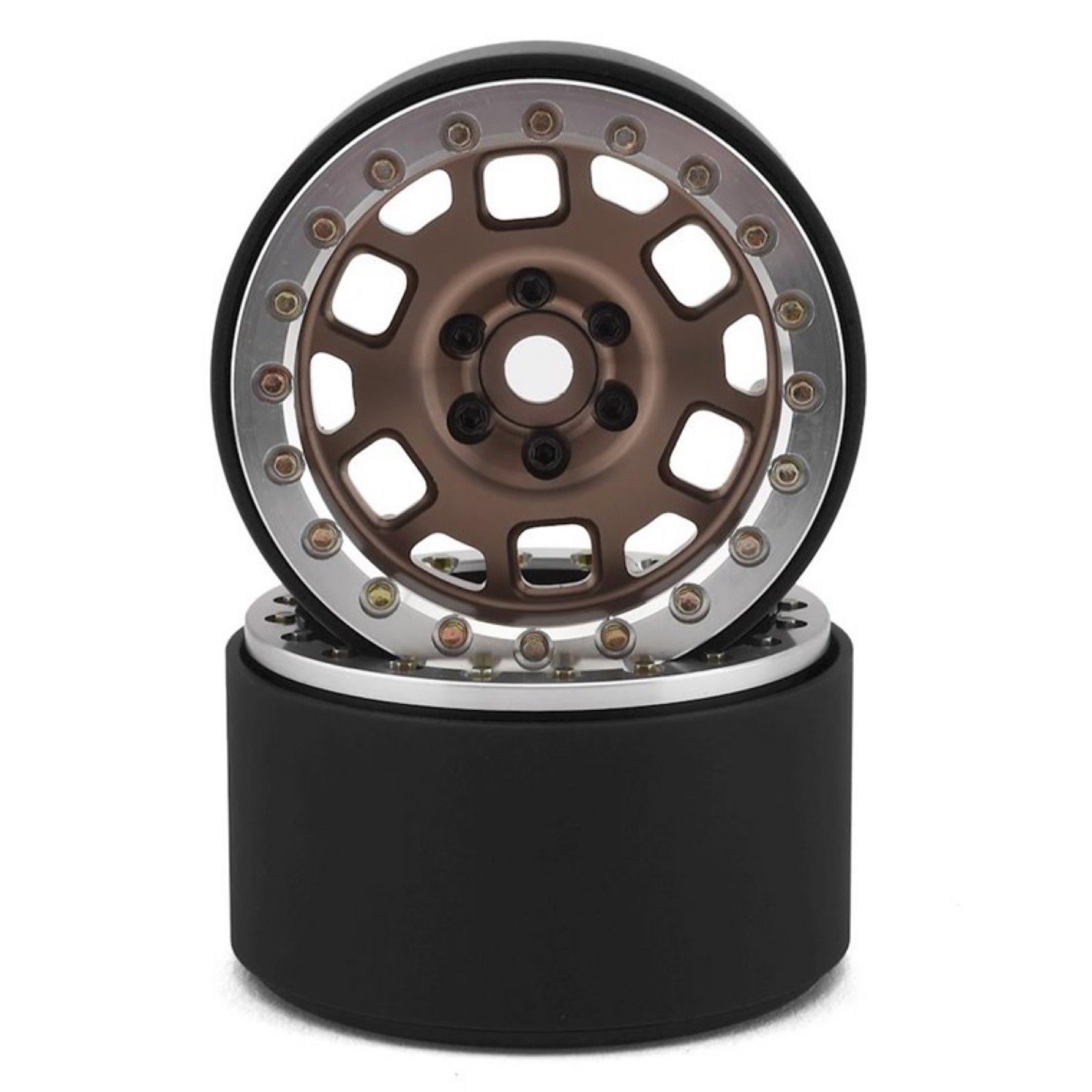 SSD RC #SSD00320 SSD RC 2.2 Contender Beadlock Wheels (Bronze)