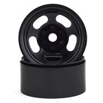 SSD RC #SSD00274 SSD RC Slot 1.9” Steel Beadlock Wheels (Black)