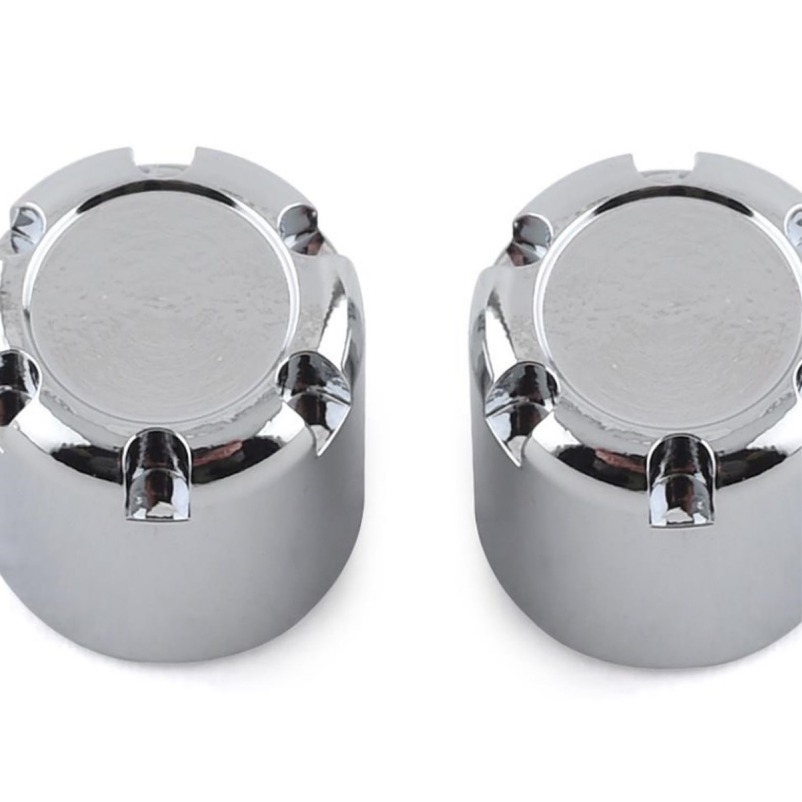 SSD RC #SSD00365 SSD RC Scale Rear Hubs (Chrome) (2)