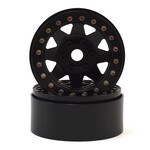 SSD RC #SSD00254 SSD RC 1.9" Steel 8-Spoke Beadlock Wheels (Black) (2)