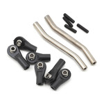 SSD RC #SSD00122 SSD RC Double Bent Titanium Steering/Panhard Links (D60, SCX10, SCX10 II)