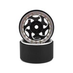 SSD RC #SSD00234 SSD RC 2.2 Champion Beadlock Wheels (Black/Silver)