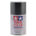 Tamiya #PS-63 Tamiya  Bright Gun Metal Lexan Spray Paint (100ml) (86063)