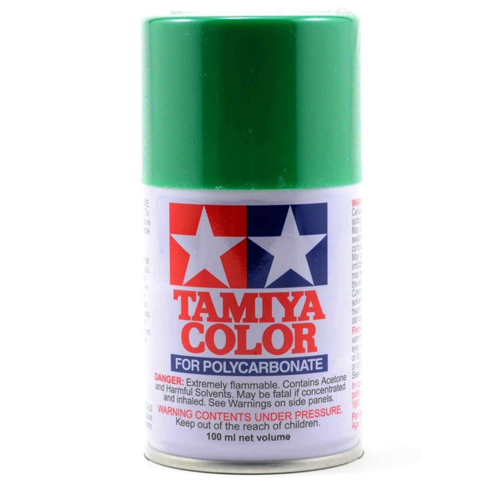 Tamiya #86025 Tamiya PS-25 Bright Green Lexan Spray Paint (3oz)
