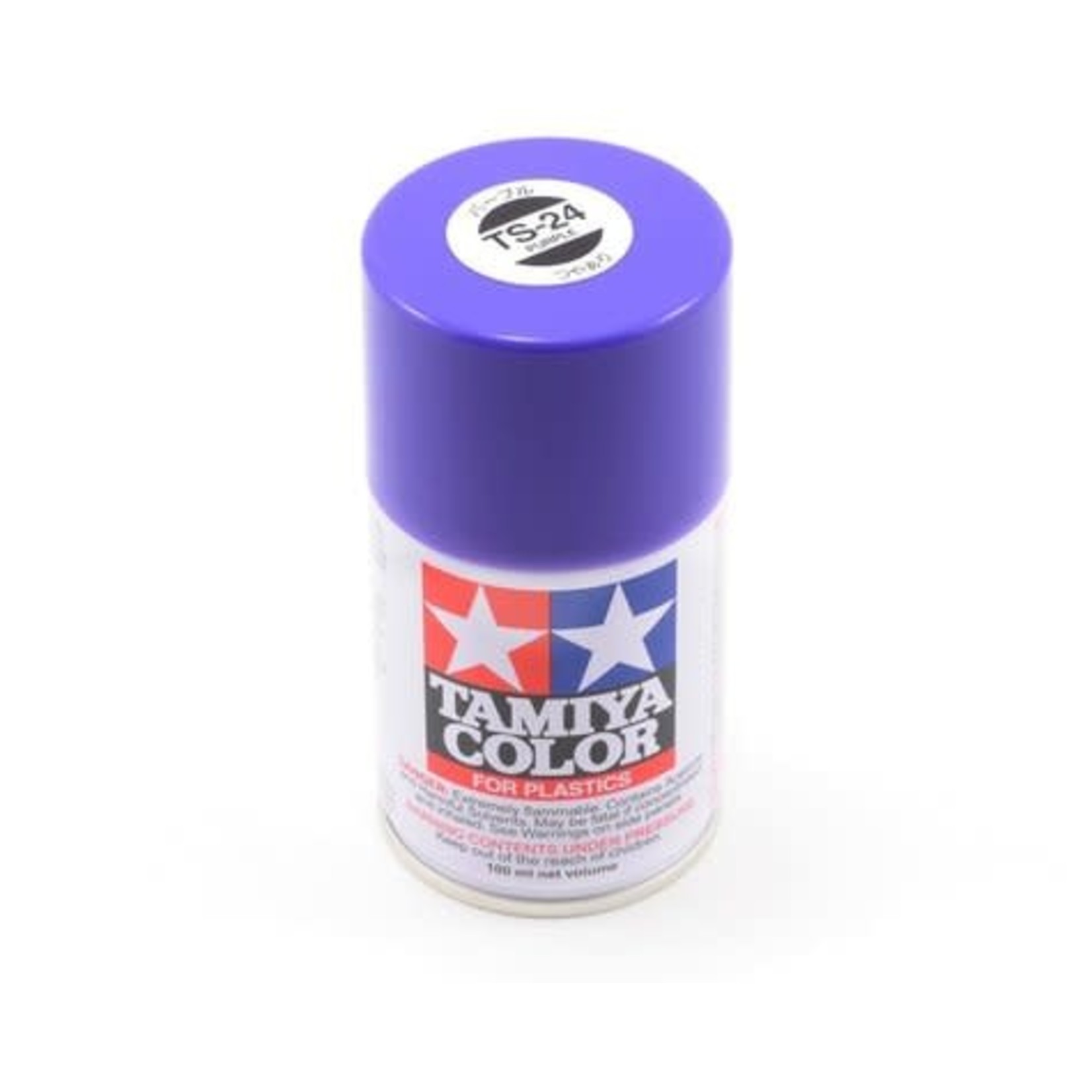 Tamiya #85024 Tamiya TS-24 Purple Lacquer Spray Paint (100ml)