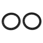 SSD RC #SSD00362 SSD RC 1.9” Aluminum Beadlock Rings (Black) (2)