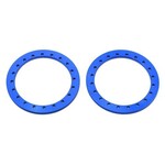 SSD RC SSD RC 1.9” Aluminum Beadlock Rings (Blue) (2) #SSD00267