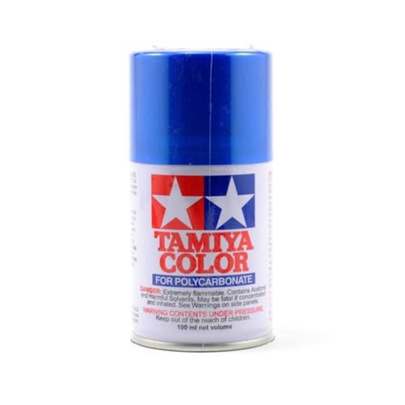 Tamiya #PS-16 Tamiya  Metallic Blue Lexan Spray Paint (100ml) (86016)