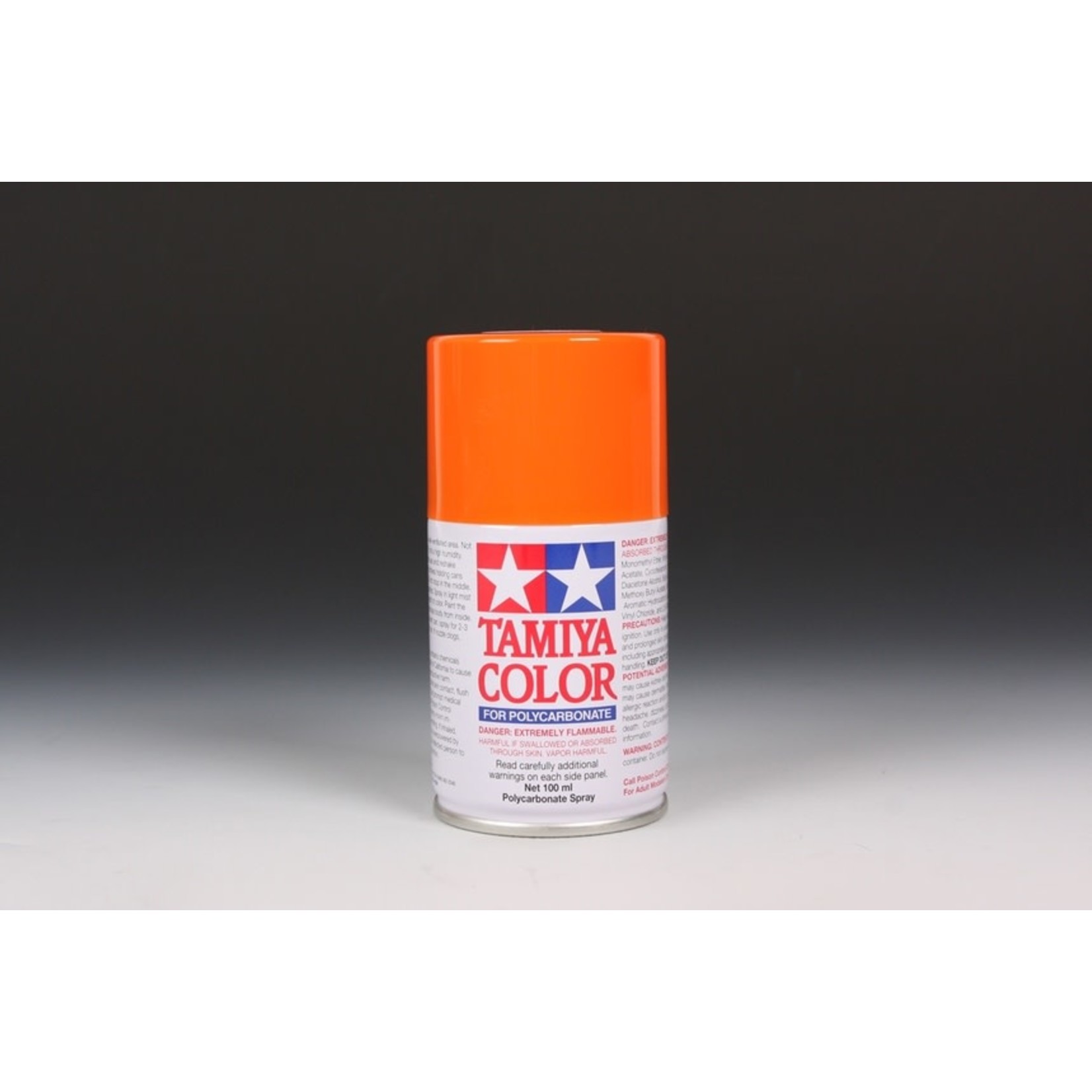 Tamiya #86062 Tamiya PS-62 Pure Orange Lexan Spray Paint (100ml)