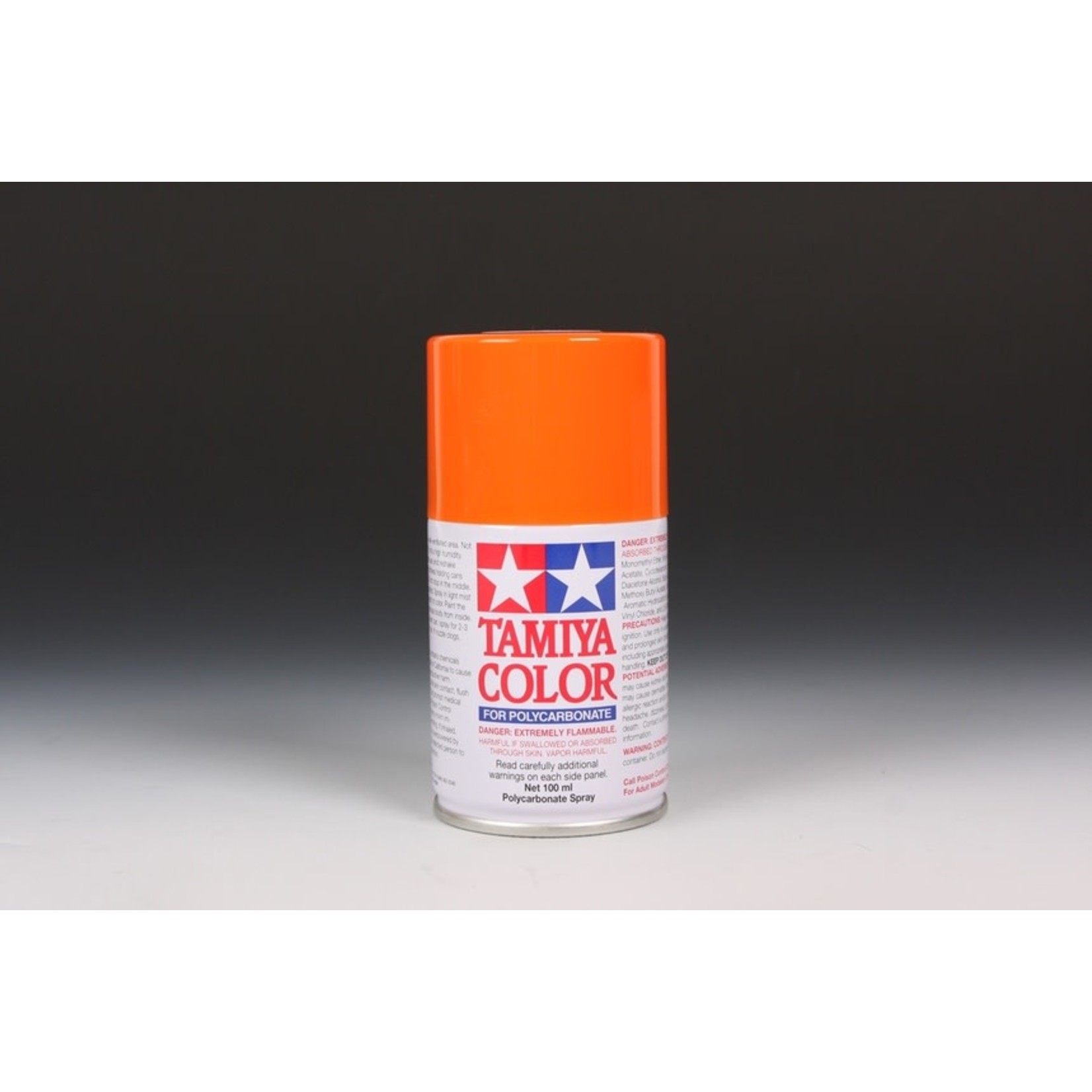 Tamiya Tamiya PS-62 Pure Orange Lexan Spray Paint (100ml) #86062