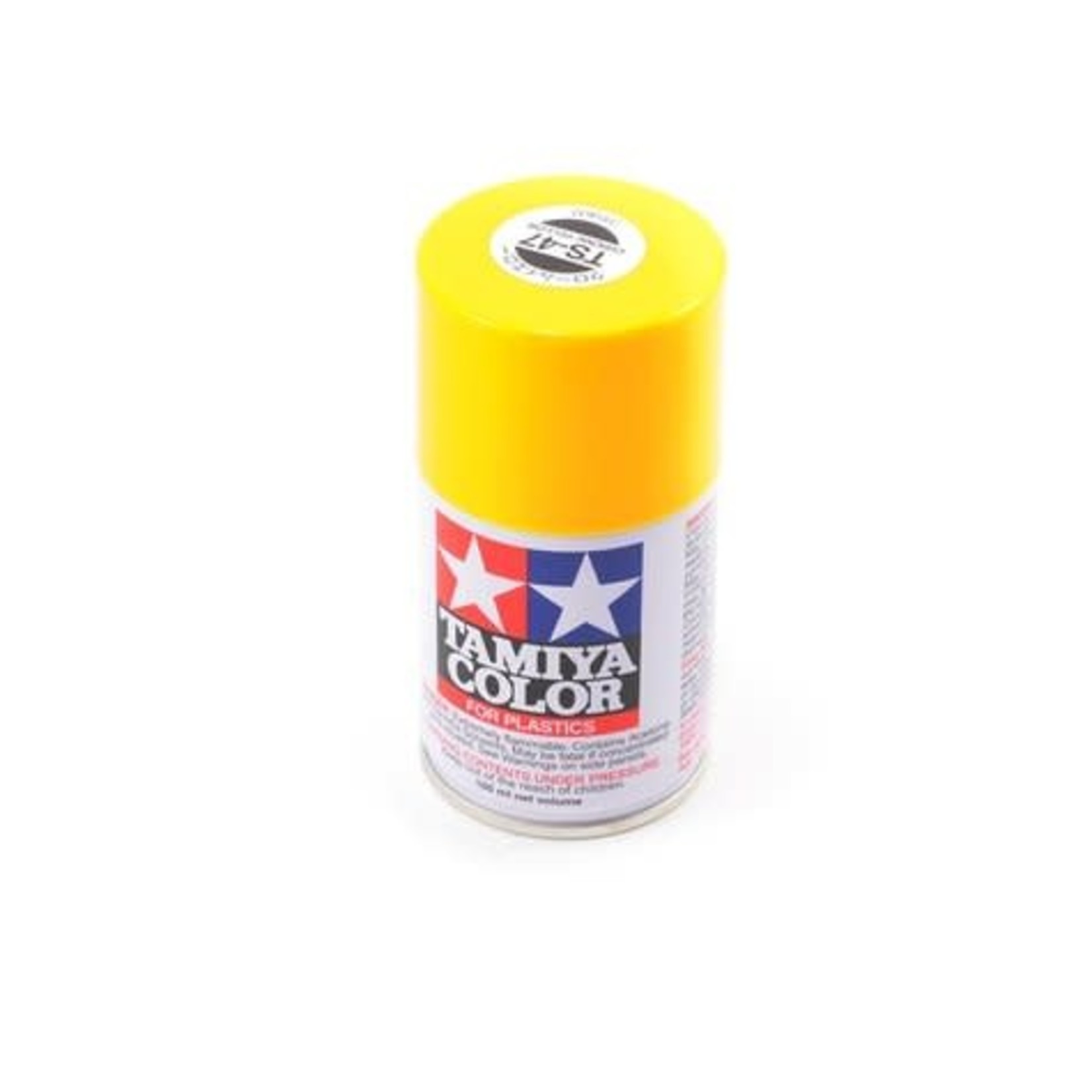 Tamiya #85047 Tamiya TS-47 Chrome Yellow Lacquer Spray Paint (100ml)