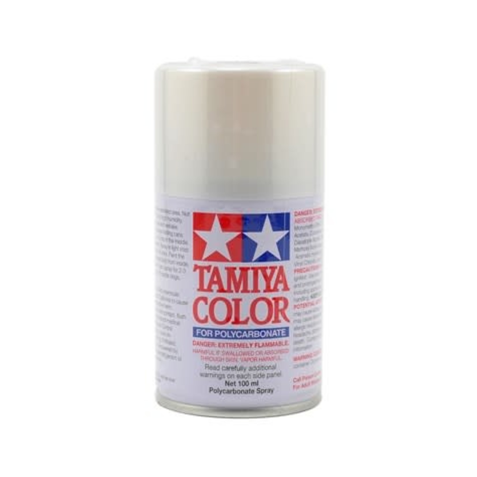 Tamiya #PS-57  Tamiya Pearl White Lexan Spray Paint (100ml) (86057)